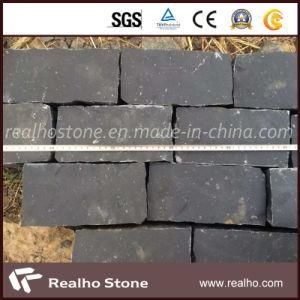 Natual Black Basalt Cobblestone for Sidewalk Paving Stones