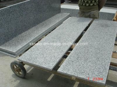 Grey G603 Polished Indoor Granite Stairs