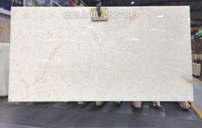 Cheap China Snow White Onyx Marble for Countertops/Vanity Tops/Slabs/Building Material