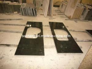 Chinese Absolute Black Granite for Kitchen Countertop and Vanity Top