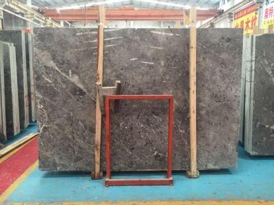 Popular Natural Grey Marble/Cuppuccino Grey Slab and Tile for Hotel Wall Floor Decorate