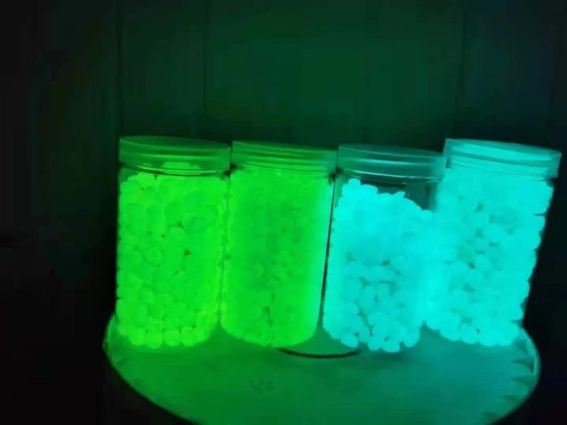High Quality Landscape Garden Glowing Luminous Glasses Stones