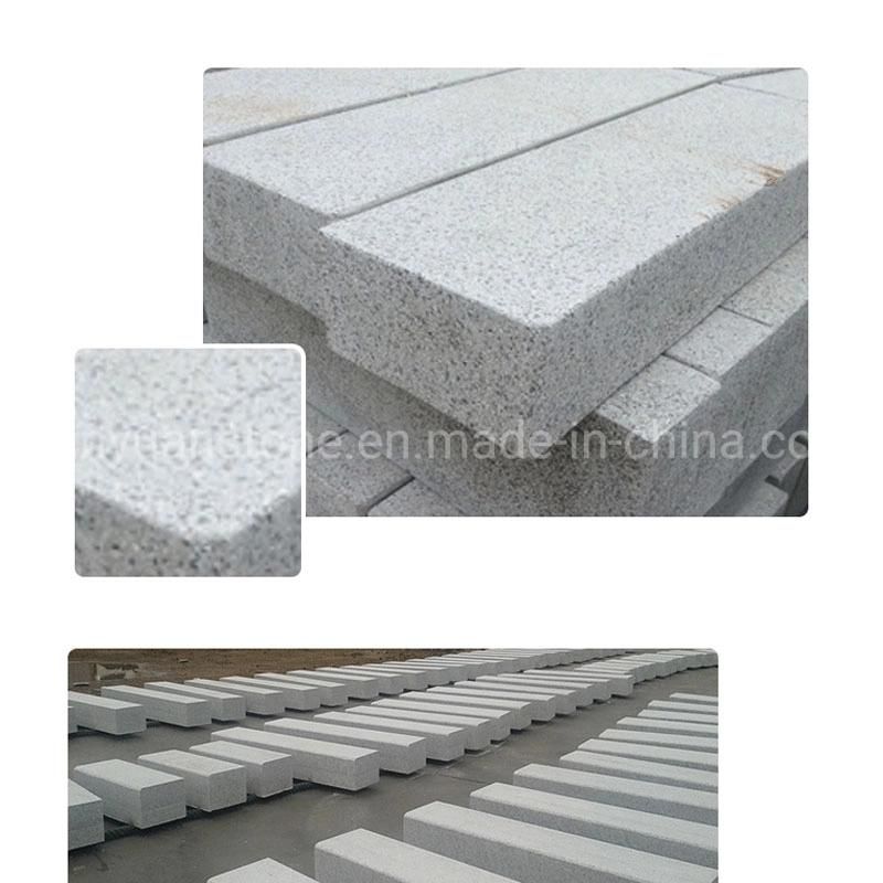 Chinese Natural Light Grey G602/G603 Granite Stone Kerbstone