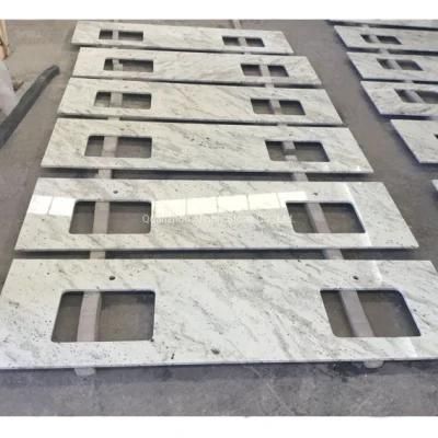 Natural Stone Customize Andromeda White Granite Kitchen Countertop