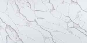 Calacatta Quartz Stone Man-Made Carrara White Marble Slab Price for Custom Countertops Design