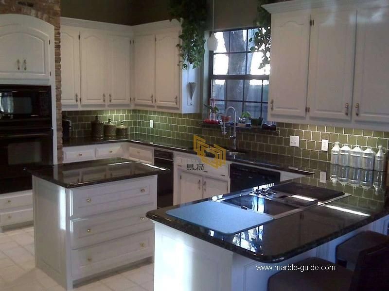 Natural Butterfly Blue Granite Stone Slab for Wall/Kerbstone/Countertop/Tiles/Worktops/Stairs