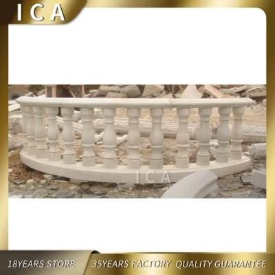 Cheap Stone Baluster Molds White Marble Curving Balustrade