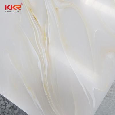 Unsaturated Polyester Resin Stone Sheets Translucent Stone Acrylic Solid Surface