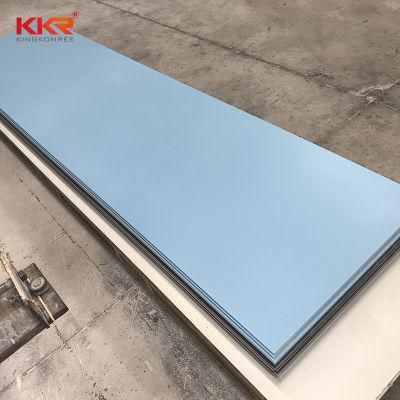 Factory Warm Blue Corians Cutting Slab Solid Surface Sheets