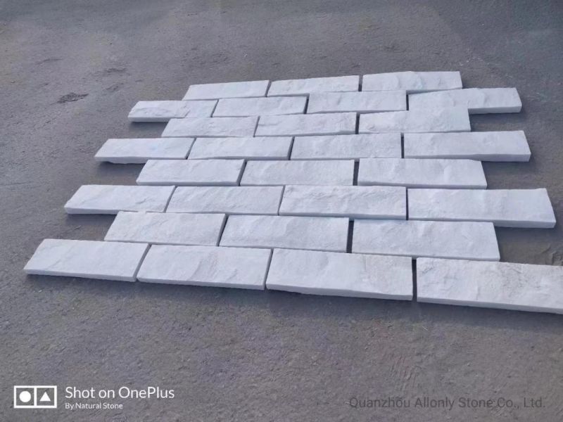 China White Quartzite and Slate Culture Stone for Indoor and Outdoor Wall Panels