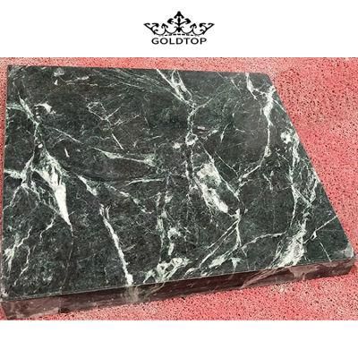 Natural Stone Polished/ Honed Surface Bathroom/Kitchen /Living Room Countertop Indian Green Marble for Home