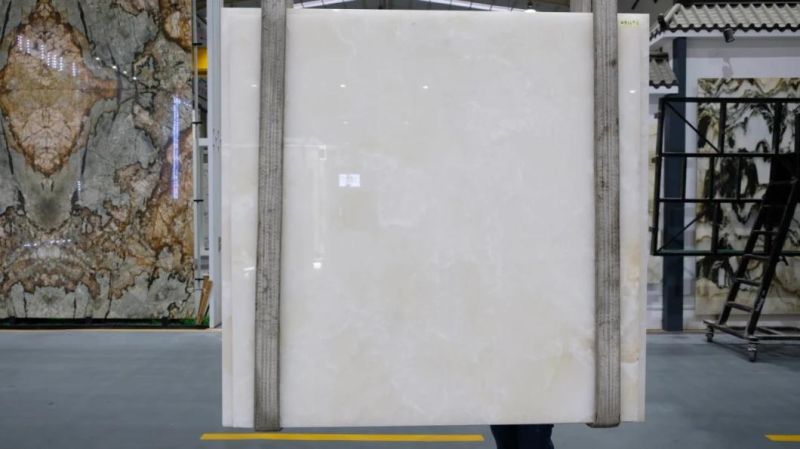 Natural White Onyx Polished Slabs