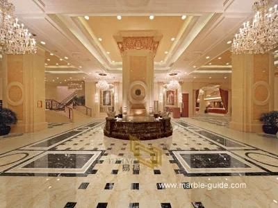 Natural Wholesale Polished Egyptian Galala Beige/Yellow/Cream Marble Tile for Flooring/Wall/Vanity Top/Fireplace/Skirting