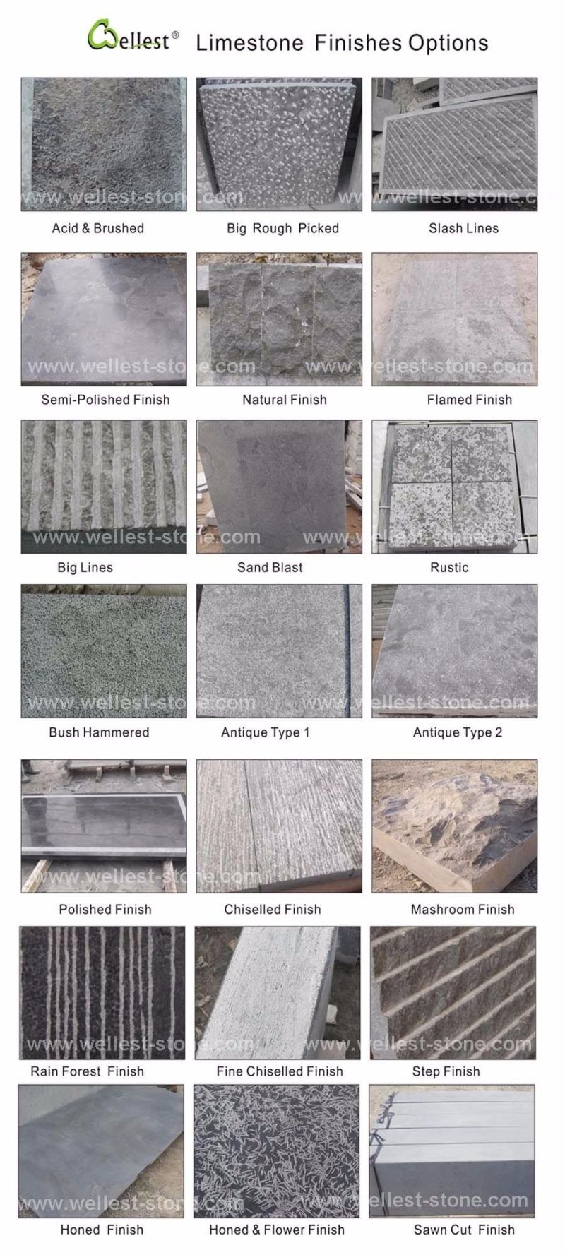 Anti Slip Flamed Grey Limestone Paver for Pool Deck, Pool Paving and Patio Paving