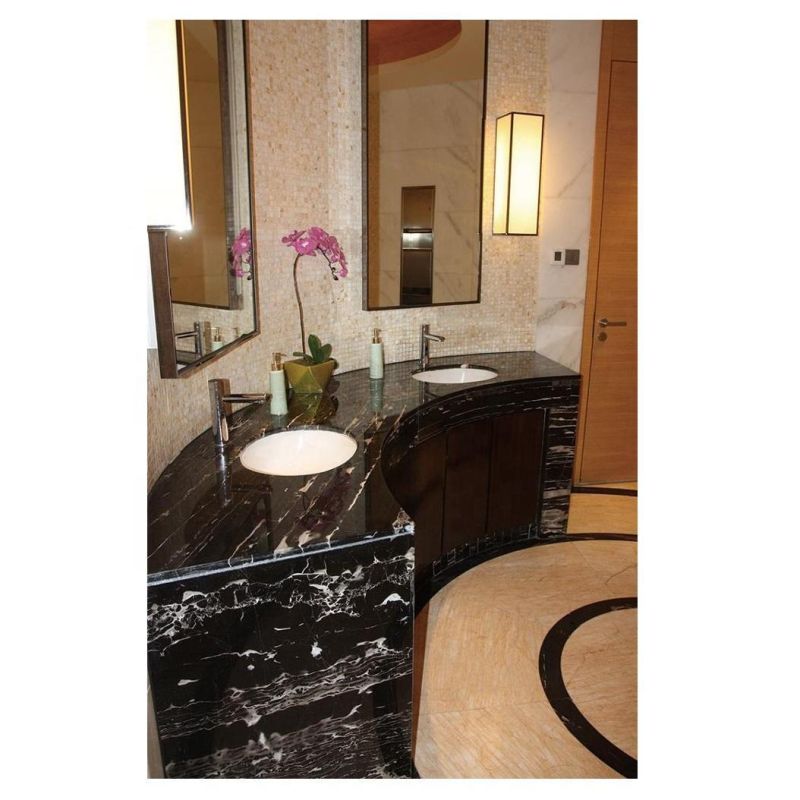 Manufacturer Wholesale Fashion Calacatta White Marble Bathroom Vanity Marble Vanity Top Countertops Vanity Tops