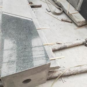 Hand-Carved Outdoor Granite Bench Stone Street Furniture