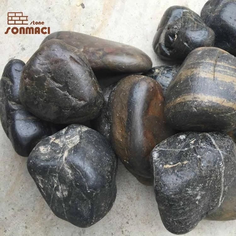 Bengal Strips River Pebble Stone for Landscaping