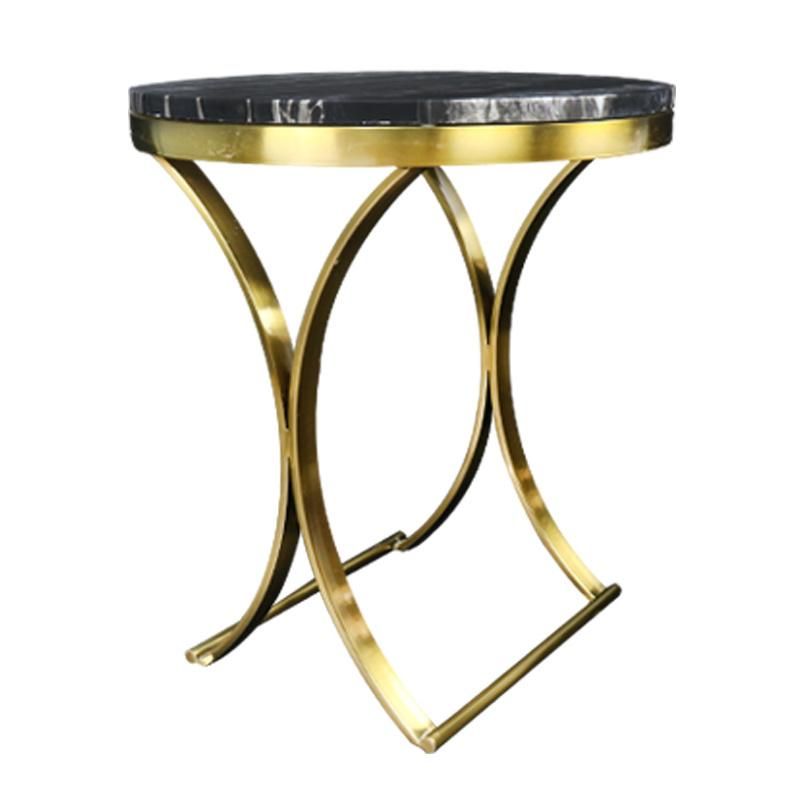 Factory Outlet Modern Stainless Steel Living Room Furniture Marble Stone Countertop Marble Table Dining Table Coffee Table