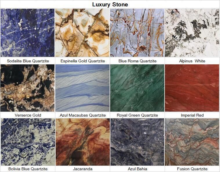 Natural Stone polished/honed/antique/Sandblasted Patagonia quartzite for interiors/ indoor/ floor/wall decoration/background