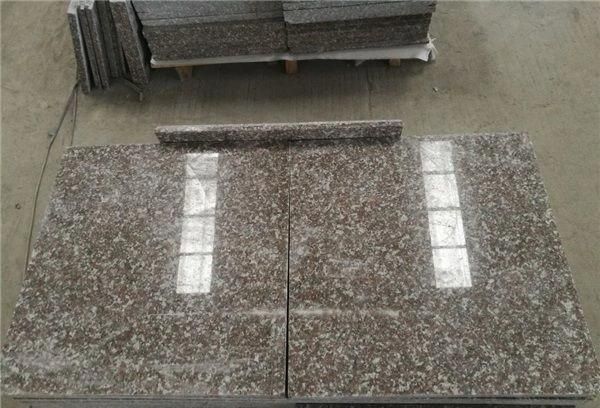 G648 Light Pink/Peach Pink Granite Slab Wall/Floor Tile