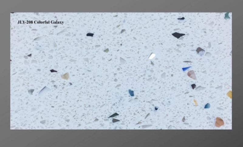 Artificial Quartz Slab Coutnertop Tile More Color Design