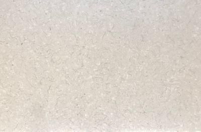 Abrasion Resistant Beige Wall Panels Carrara Quartz Stone
