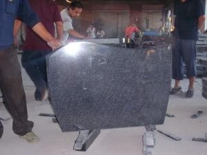 Beida Green / China Granite Western Style Tombstone &amp; Monument