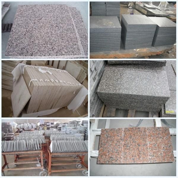 Polished Natural Stone Butterfly Green Granite Tiles for Flooring