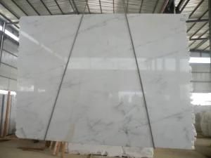 Chinese White Marble Calacatta White Tile