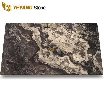 China Baroque Brown Marble Exotic Fantastic Tiles Slabs