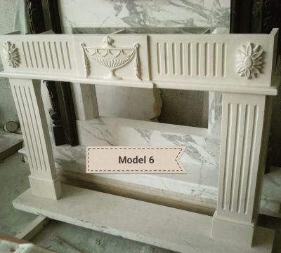 Fireplace Marble Fireplace Hand Carved Europen