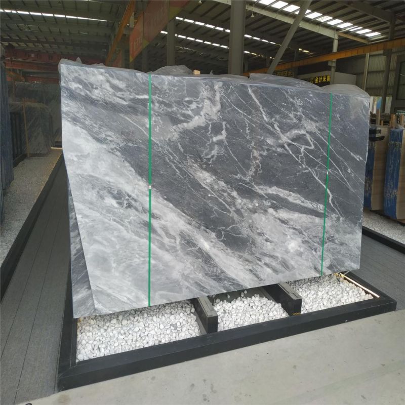 Grey/White/Black/Red/Brown/Green/Golden/Yellow/Polished Picasso Grey Natural Stone Polished Marble Slabs for Wall and Floor Tile Hotel Decoration