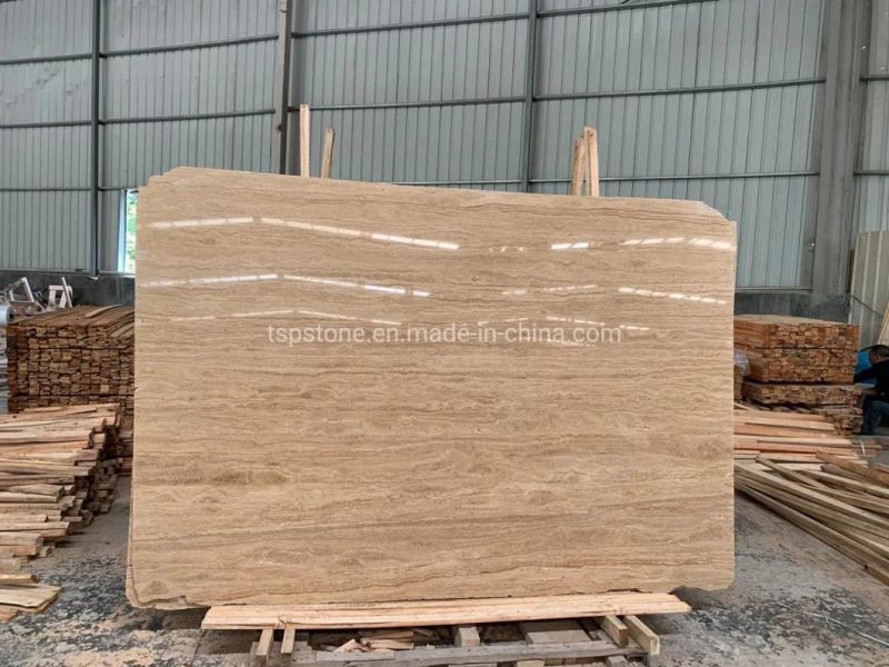 Honed Travertine Noche Slabs and Tiles From Iran