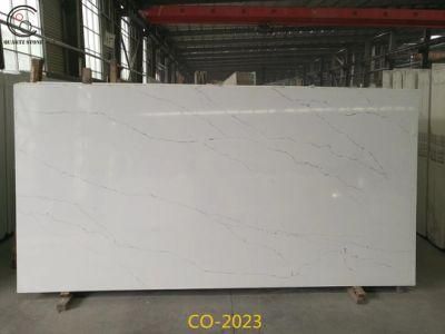 Beautiful Co-2023 Artificial Quartz Stone Slab Used for Kitchen Countertops