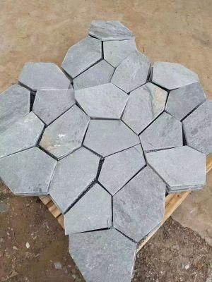 Park and Garden Grey/ Black/Rustic Slate Stone Paving