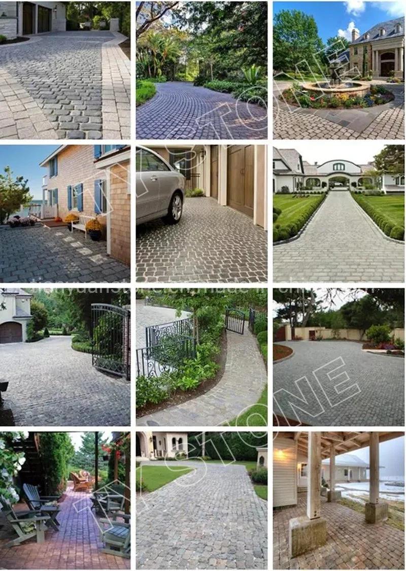 Zhangpu Black Basalt Paver for Driveway Paving
