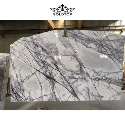 Milas White Black Beige Stone Marble Slab for Countertop and Flooring