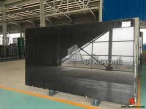 Black Galaxy Granite Slabs for Kitchen and Bathroom