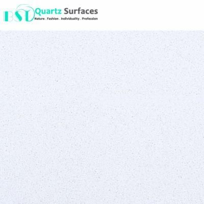 White Man Made Quartz Stone with Chips