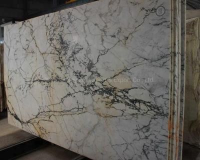 White Marble Slabs/Stone for Countertop/Workbench/Vanity/Table Top/Flooring/Floor Wall Tile/Tiles