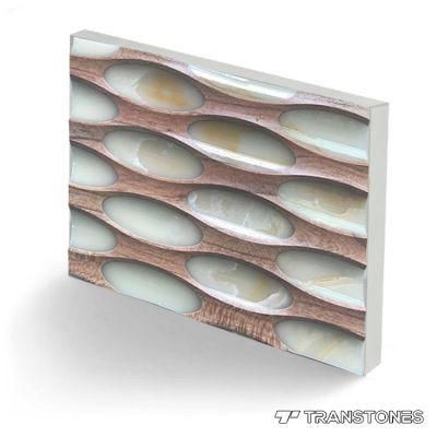 Transtones Artificial Stone Pattern Translucent Veneer Wall Panels