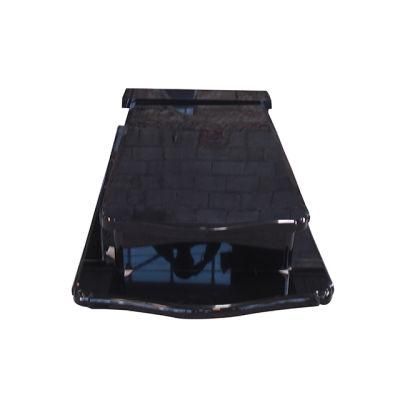China Shanxi Black Granite Memorial Cemetery Single Tombstone Monument