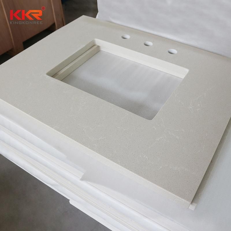 New Solid Surface Bathroom Sink Countertop