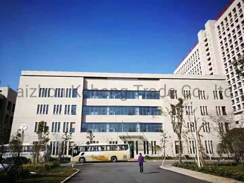The Construction of The Building Is Made of Pink Granite G364