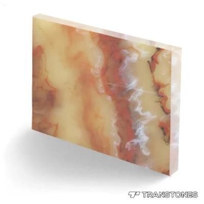 Translucent Alabaster Stone Artificial Onyx Panel Sheet