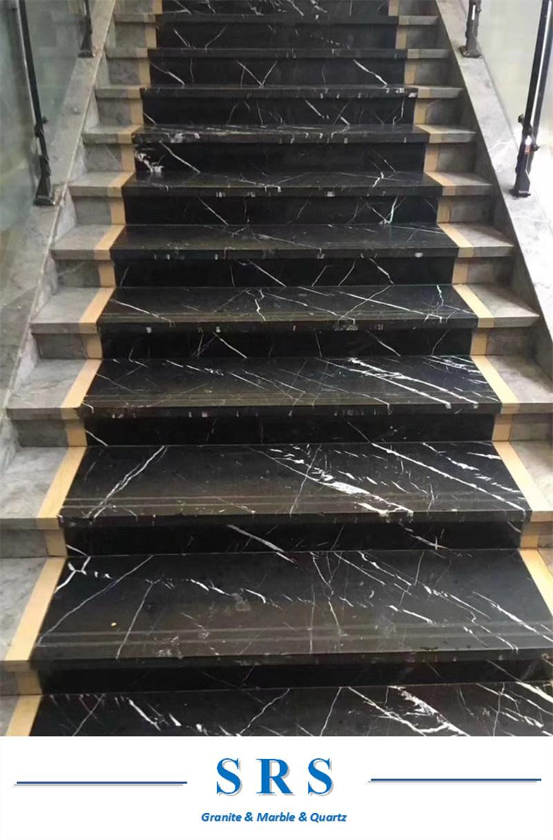 Marble/Granite/Travertine/Limestone Stone Stair/Steps & Risers for Floor/Upstair Interior/Outterior