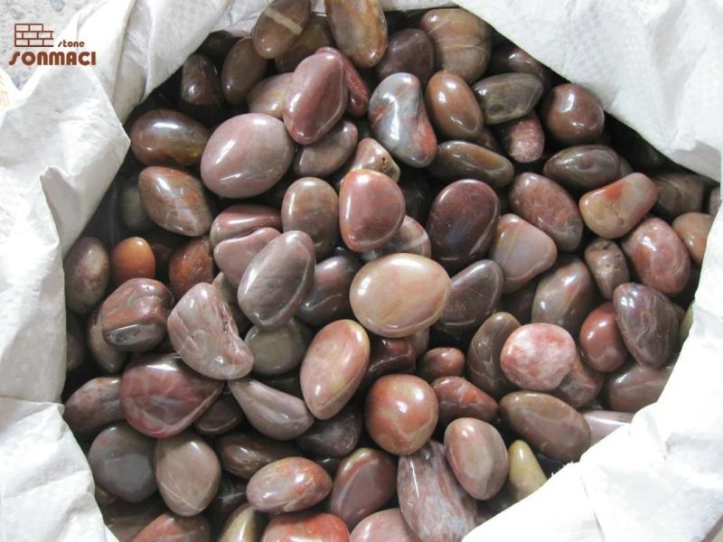 Landscaping Tumbled Pebbles River Paving Stone