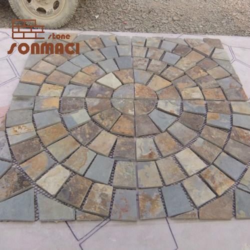 Natural Outdoor Slate Flagstone Stepping Paver