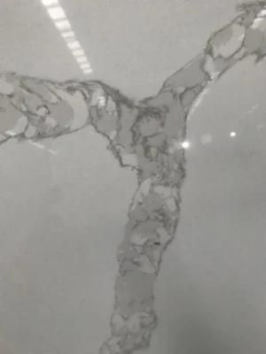 White Carrera Artificial Marble Quartz Stone Slabs