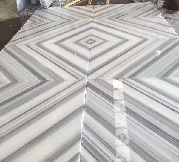 Bianco Carrara/Arabescatocorchia/Fishbelly White/Snow Flake White/Ariston/Volakos/Marmala White Natural Bookmatched Marble Slabs for Walling/Flooring Tiles